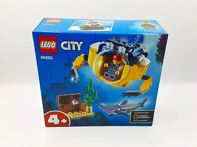Buy LEGO 60263 - City Oceans Ocean Mini-Submarine - Brand New & Sealed • 14.47£