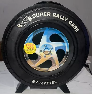 Buy Vintage 1993 Mattel Hot Wheels Super Rally Case Diecast Car Carry Storage Case • 33.37£