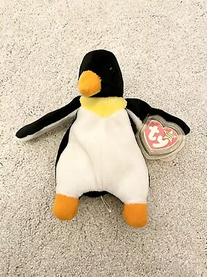 Buy TY Beanie Babies - Waddle The Penguin - With Tag Protector - Vintage! • 4.99£