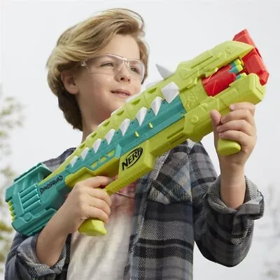 Buy Nerf DinoSquad Armorstrike Blaster, With Nerf Elite Darts- 100% Funds To CHARITY • 16.99£