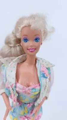 Buy Teen Talk Barbie Doll Vintage Mattel 1991 With Original Clothing Shoe • 23.12£