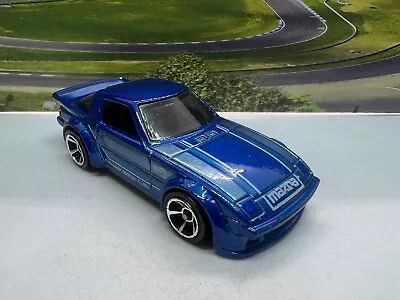 Buy Hot Wheels Mazda RX7 RX-7 Blue # • 2.50£