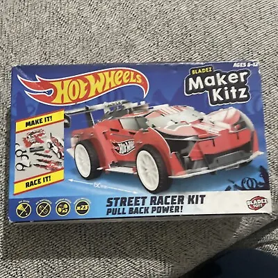 Buy Hot Wheels DIY Pull Back Bladez Maker Kitz 1:32 Scale Race Kit | Kids Car Toys • 8.99£