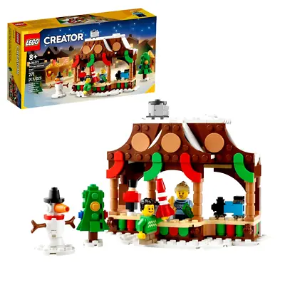 Buy Brand New Lego Christmas Winter Market Stall Promo Set 40602 (New & Sealed Box) • 18.95£