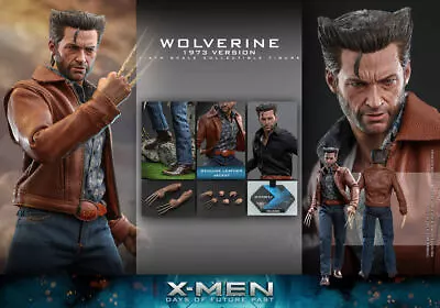 Buy In Stock Hot Toys Mms659 X-Men Future Past Wolverine 1973 Edition • 493.45£
