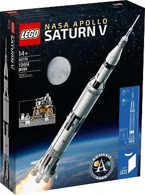 Buy Lego 92176 Nasa Apollo Saturn V - Misb New Retired - New Retired Perfect • 186.92£