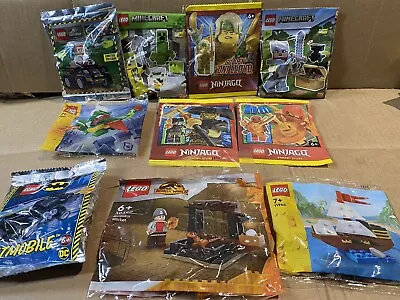 Buy Job Lot Wholesale Lego Sealed Poly Bags Mixed  Minecraft Ninjago Batman -- Toys • 22£