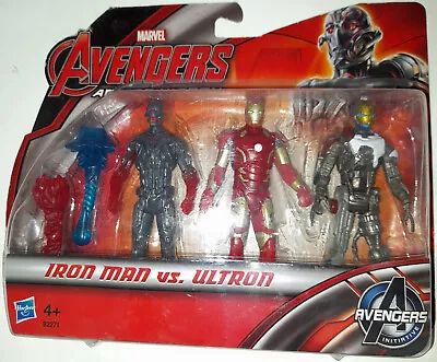 Buy Hasbro Avengers Age Of Ultron 3 3/4  - Iron-Man Versus Ultron MOC • 15£