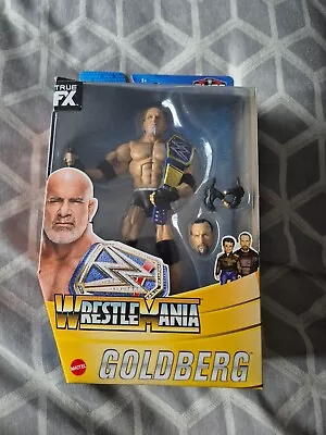 Buy WWE Goldberg WrestleMania Elite Wrestling Figure • 16£