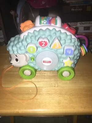 Buy Fisher Price Musical Light Up Pull Along Hedgehogs Educational 100% Works • 20.95£