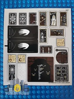 Buy Lego The Lord Of The Rings STICKER SHEET ONLY For Set 10237 The Tower Of Orthanc • 49.99£