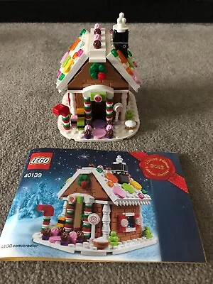 Buy Lego Christmas Limited Edition 2015 Gingerbread House 40139 Complete Instruction • 45£