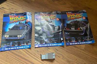 Buy 1:8 Scale Eaglemoss Back To The Future Build  Delorean Issues 121,122,124 • 75£