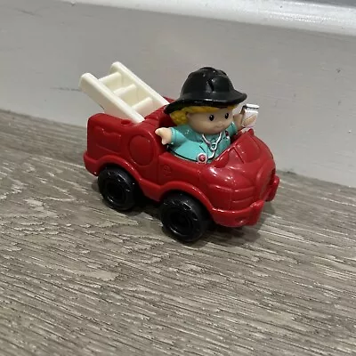Buy Fisher Price Little People Fire Engine • 1.25£