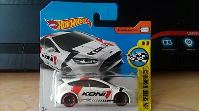 Buy 2017 Hot Wheels - Ford Focus Rs   White   Short Card 1/64 Aprox *new* • 9.59£