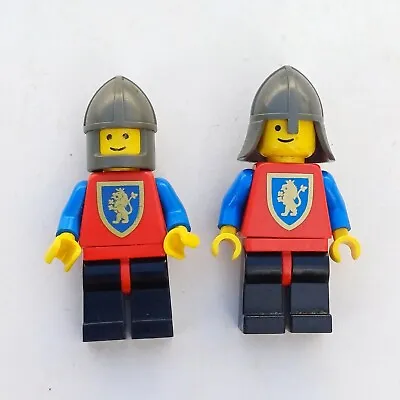 Buy LEGO Vintage Castle/Knights X2 Lion Knights Crusaders Cas112 From 6081 [c] • 8.95£