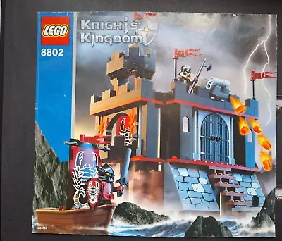 Buy Lego (8802) Knights Kingdom  Dark Fortress  Instructions • 5£