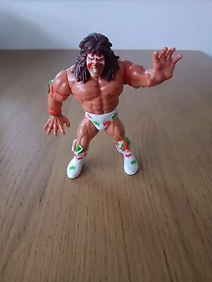 Buy Vintage WWF Wrestlers Wrestling Ultimate Warrior Toy Action Figure • 9.99£