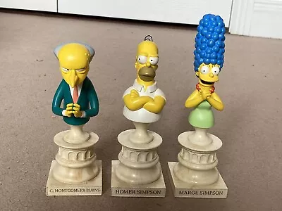 Buy The Simpsons By Sideshow Collectibles Bust Figures: Homer, Marge And Mr Burns • 35£