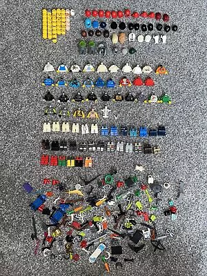Buy Lego Mini Figure Parts & Accessories Bundle Job Lot. Over 200 Pieces Used. • 7£