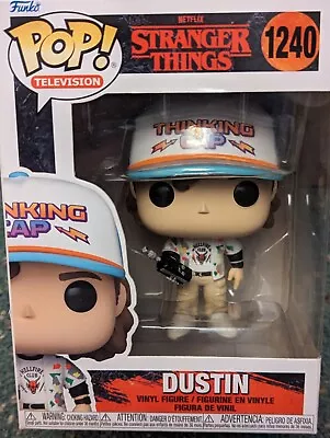 Buy Funko Pop Netflix Stranger Things 4 Dustin Action Figure (62394) • 10£
