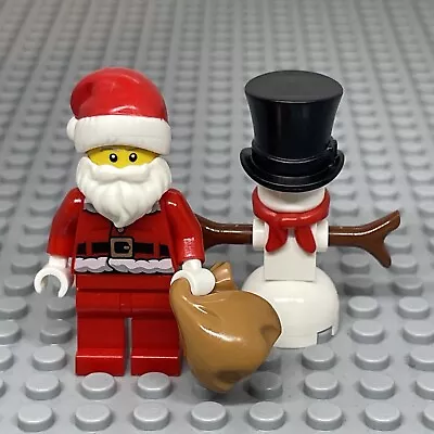 Buy Lego Christmas Theme Minifigures: Santa And Snowman • 5.99£