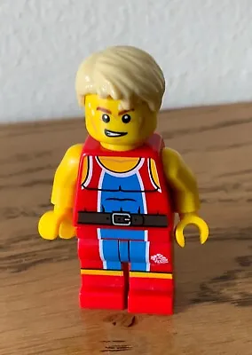 Buy Lego Series Olympic 2012 Team Gb Weight Lifter  Mini Figure Excellent  **l@@k** • 6.99£