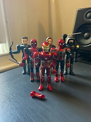 Buy Bandai Chogokin Marvel Heroes Collection  - Spider-Man Iron Man Ant-Man Deadpool • 60£