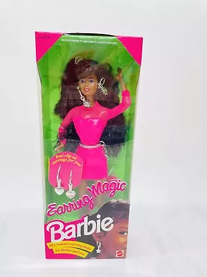 Buy 1992 Barbie Earring Magic A.A. Made In Malaysia NRFB • 214.12£