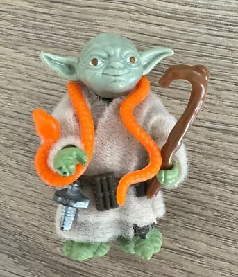 Buy Vintage Star Wars Yoda Figure Complete All Accessories 100% Original  Very Good • 67.50£