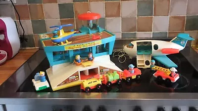 Buy Vintage Fisher Price Airport, Complete And In Vgc. • 52£