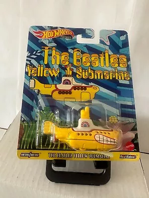 Buy Hot Wheels The Beatles Yellow Submarine Real Riders A14 • 6.59£