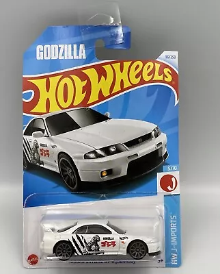 Buy Hot Wheels 2024 Godzilla Nissan Skyline GT-R R33 GTR BCNR33 JDM Long Card • 11.99£