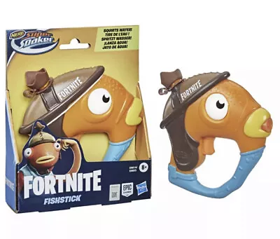 Buy Nerf Super Soaker Fortnite Fishstick Water Blaster, Easy-To-Carry Micro Size • 15.99£