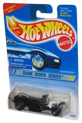 Buy Hot Wheels Dark Rider Rigor-Motor (1994) Mattel Black Toy Car #4 • 9.96£