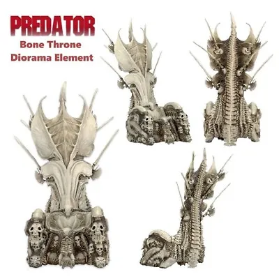 Buy Predator Clan Leader Bone Throne Diorama Element For Action Figures NECA Rare • 222.89£