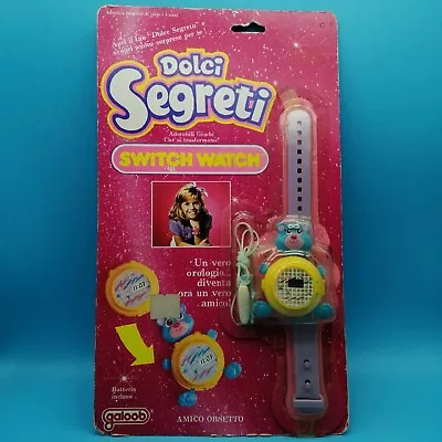 Buy Vintage Galoob Sweet Secrets Switch Watch Bear Silly Seconds Pup • 111.30£