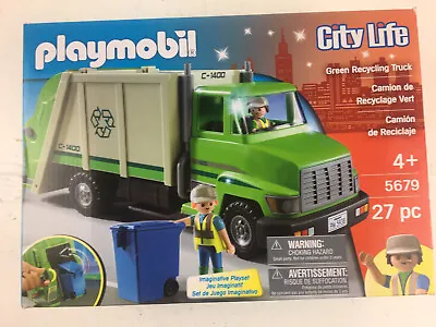 Buy Playmobil 5679 Green Recycling Truck • 42£