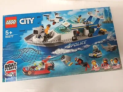 Buy Lego City 60277 Police Patrol Boat Set New In Sealed Box (Rare) • 29.99£