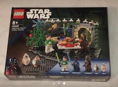 Buy Lego Star Wars 40658 Millenium Falcon Holiday Diorama • 25£
