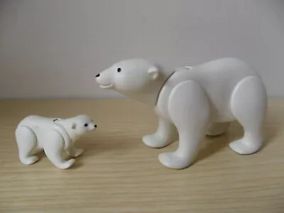 Buy PLAYMOBIL POLAR BEARS (ZOO Animals,Arctic) • 9.49£