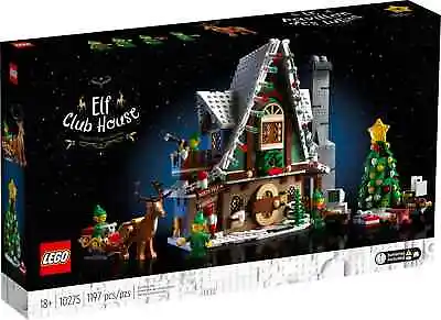 Buy LEGO 10275 Creator Expert, Christmas Elf Club House  New & Sealed Fast Shipment* • 94.99£
