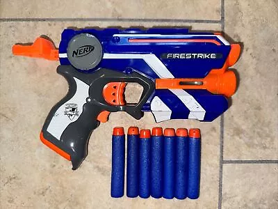 Buy Nerf Firestrike Gun With Bullets • 0.99£
