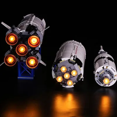 Buy UK For Apollo Saturn V Launch Lighting LED DIY String Set For Lego 21309 New • 19.65£