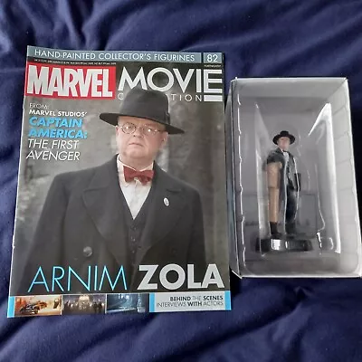 Buy Marvel Movie Collection, Arnim Zola #82, Figurine And Magazine, Eaglemoss • 7£