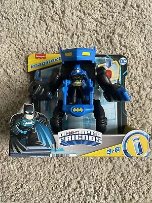 Buy Fisherprice DC Super Friends Imaginext Batman Battling Robot Light Up Toy Easter • 14.99£