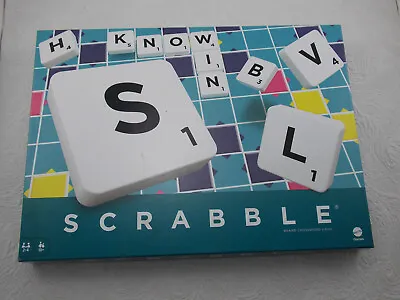 Buy Modern Scrabble Family Fun Kids Board Game By Mattel 2020  • 9.99£