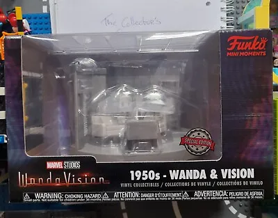 Buy Funko Mini Moments, Marvel WandaVision - 1950s Wanda & Vision, Special Edition, • 6.99£