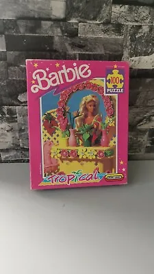 Buy Spears Games Barbie Tropical 100 Piece Jigsaw Puzzle 1991 • 7.99£