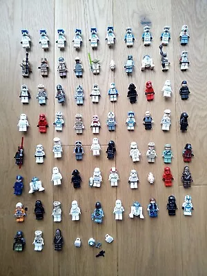 Buy X73 LEGO Star Wars Mini Figure Minifigures Bundle Job Lot • 219£